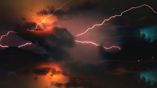 Thunderstorm Intense Lightning Strikes  Heavy Thunder amp Lightning Background Video [upl. by Pansie993]