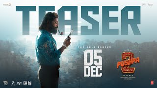 Pushpa 2 The Rule Teaser  Allu Arjun  Sukumar  Rashmika Mandanna  Fahadh Faasil  DSP [upl. by Studley]