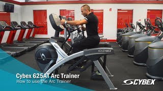 Cybex 625AT Arc Trainer  How to use [upl. by Chansoo224]