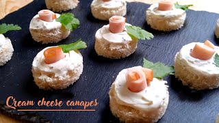 Delicious Cream Cheese Canapes [upl. by Sarine]