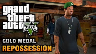 GTA 5  Mission 2  Repossession 100 Gold Medal Walkthrough [upl. by Innos]