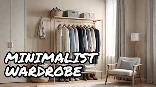 Ultimate Minimalist Wardrobe Guide Declutter Your Closet Now [upl. by Releehw]