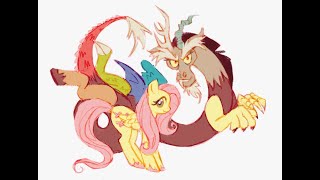 Fluttershy x Discord Midnight Blue [upl. by Anesusa75]