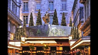 Savoy Hotel A BILLIONAIRES Plaything  Reopening [upl. by Abey]