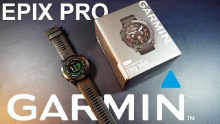 Garmin Epix Pro Sapphire 51 mm [upl. by Anyotal]