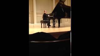 7 year old Elias performing Bach [upl. by Rayburn]