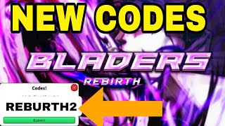 NEW ALL WORKING CODES FOR BLADERS REBIRTH IN 2024 ROBLOX BLADERS REBIRTH CODES [upl. by Attoynek233]