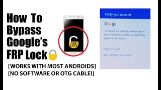 How to Bypass the Google FRP lock WITHOUT SOFTWARE OR OTG CABLE [upl. by Atteuqahc]