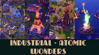 Civilization 6 OST Industrial  Atomic Wonders Full Album [upl. by Peirsen732]