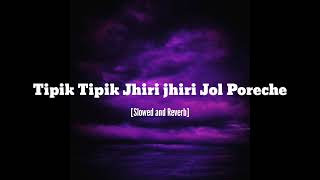 Tipik Tipik Jhiri Jhiri Jol PoricheSlowed and Reverb  Purulia Lofi Mix mersad600k [upl. by Attelrahs]