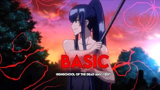 Saeko Busujima  Basic EditAMV [upl. by Enreval]