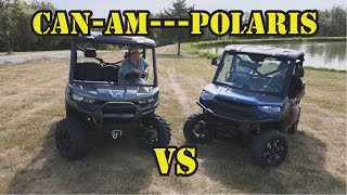 Comparing our CanAm and Polaris side by side [upl. by Anadal]