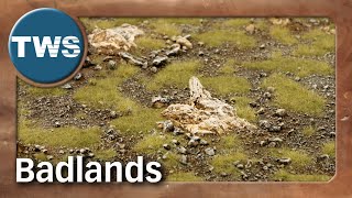 Tutorial ÖdlandWüste gestalten – Wastelands Badlands TabletopGelände Spielplatten TWS [upl. by Frida]