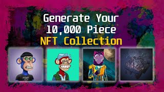 How to create a NFT Collection No Code  Generate NFT Online [upl. by Timoteo]