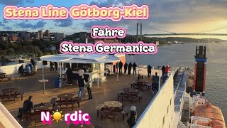 🇸🇪Sweden❤️Stena Line GöteborgKiel mit der Fähre Stena Germanica⛴️❤️sweden travel video [upl. by Eelegna482]