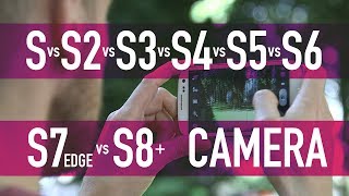 Samsung Galaxy S vs S2 vs S3 vs S4 vs S5 vs S6 vs S7 Edge vs S8  PART 3  Camera Test [upl. by Meuser]