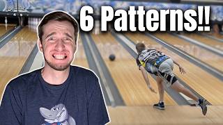 I Bowled A Tournament on 6 CRAZY Patterns [upl. by Kcirttap739]