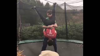 Tombstone Piledriver on a Trampoline [upl. by Keli]