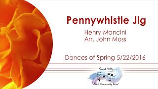 Pennywhistle Jig  Henry Mancini  Arr John Moss  Forest Hills Adult Community Band [upl. by Latoya]