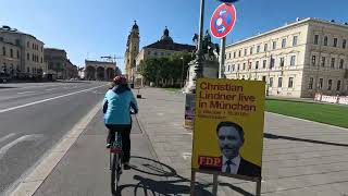 Ep153🇩🇪Cu bicicleta prin MUNCHEN  Oktoberfest si obiective turistice München [upl. by Eitsirhc765]