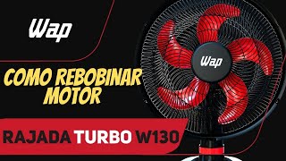 COMO REBOBINAR MOTOR DE VENTILADOR WAP🤔 [upl. by Cordi552]