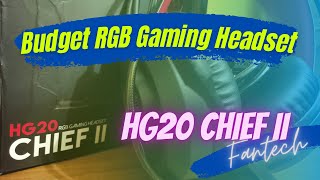 Fantech HG20 CHIEF II Gaming Headset 2021  Full review  Bangla [upl. by Ynnelg]