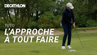 TUTO GOLF  Une technique dapproche simple et efficace Technique  Débutant 🏌️‍♀️ I Decathlon [upl. by Enymsaj334]