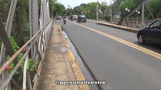 COMEÇOU A CHEIA NO RIO MOGI GUAÇÚ PORTO FERREIRA SP [upl. by Naujej]