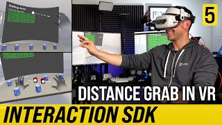 Setup Distance Grabbing In VR  Interaction SDK 5 [upl. by Nero]