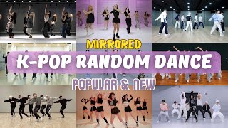 MIRRORED KPOP RANDOM DANCE  POPULAR amp NEW 20182024 [upl. by Anairb613]