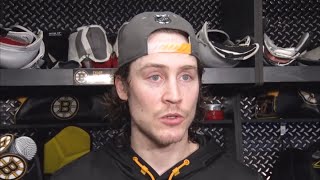 Tyler Bertuzzi on Marchand being a good teammate [upl. by Nolte]