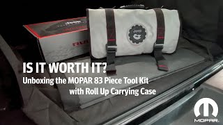 Is It Worth It Unboxing the MOPAR JeepBranded Tool Kit Part No 82219119AA [upl. by Einattirb568]