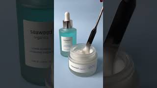 Lower cream essence and cream seaweedorganics skincare skincarerutine [upl. by Annait895]