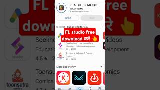 FL studio mobile free download trending shorts viralshorts [upl. by Bradley]