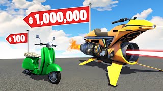 BUYING CHEAPEST VS WORLDS EXPENSIVE BIKE IN GTA 5 [upl. by Mail]