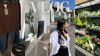 vlog home office makeover fall fashion finds amp running errands [upl. by Anayad]