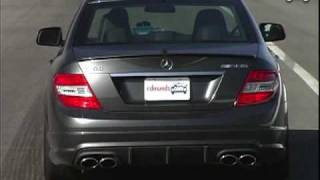 2009 MercedesBenz C63 AMG  Track Tested  Edmundscom [upl. by Filemon]