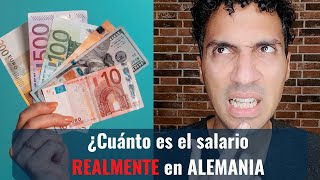 😮 ¿Cuánto dinero se gana en Alemania realmente  ¿Qué te van a descontar  impuestos [upl. by Ennire]