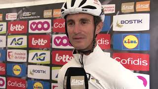 Alexis Vuillermoz  Interview au départ  La Flèche Wallonne 2024 [upl. by Ocirema243]