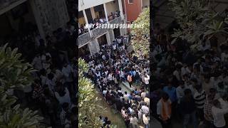 Rise your voice students protest viralvideo trendingshorts college Avbpunion studentlife [upl. by Norrehc]