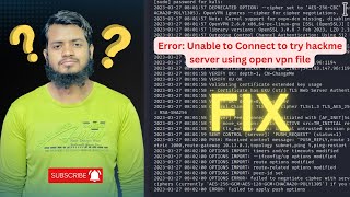 Fix OpenVPN Connection Error on TryHackMe A StepbyStep Solution for OpenVPN 26 Users [upl. by Lorry]