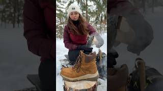 Quick Winter Shoe Drying Trick shortsvideo [upl. by Parke880]