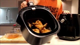 Airfryer Marinated Chicken Wings Recipe [upl. by Hctub]