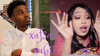 XAFSA XUBI  WARYA WOOW  REACTION VIDEO [upl. by Nonnair]