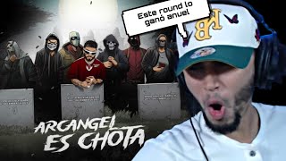 Anuel AA  Arcangel Es Chota TIRAERA PA ARCANGEL COSCULLUELA Y TEMPO REACCION [upl. by Nam970]