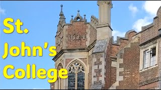 St Johns College at University of Cambridge  500 Years [upl. by Ynalem165]