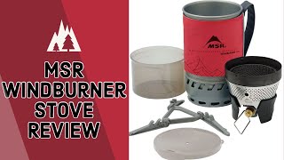 MSR Windburner stove indepth review by Wildcraft Britain [upl. by Madalena]