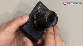 Sony Cybershot DSCRX100 compact camera review  HardwareInfo TV Dutch [upl. by Aikkan359]