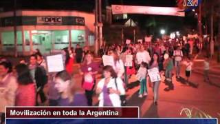 Marcha NiUnaMenos en Ituzaingó [upl. by Laverne]