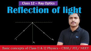 Reflection of light  Laws of reflection  Types of reflection [upl. by Stock]